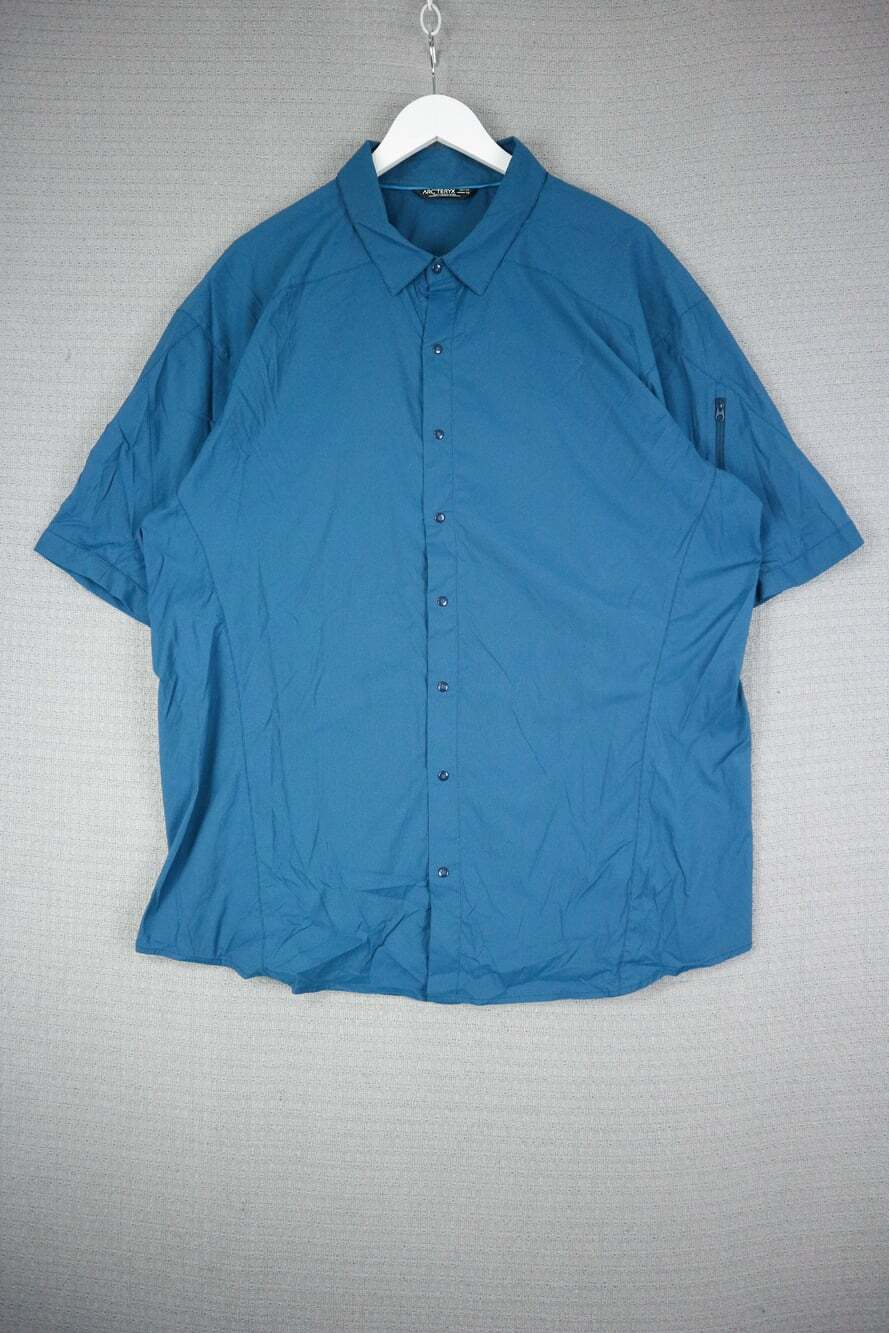 Arc'teryx Skyline short-sleeve technical button-up shirt XXL